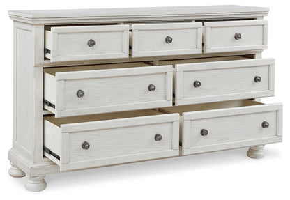 Robbinsdale Twin Sleigh Storage Bed and Dresser