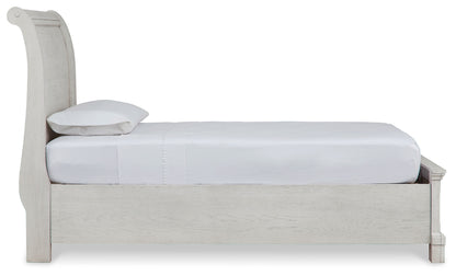 Robbinsdale Twin Sleigh Storage Bed, Dresser and Nightstand