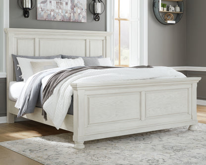 Robbinsdale Queen Panel Bed, Dresser and Mirror