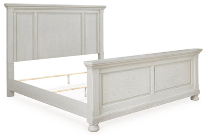 Robbinsdale King Panel Bed, Dresser, Mirror, Chest and 2 Nightstands
