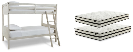 Robbinsdale Bunk Bed and Mattresses