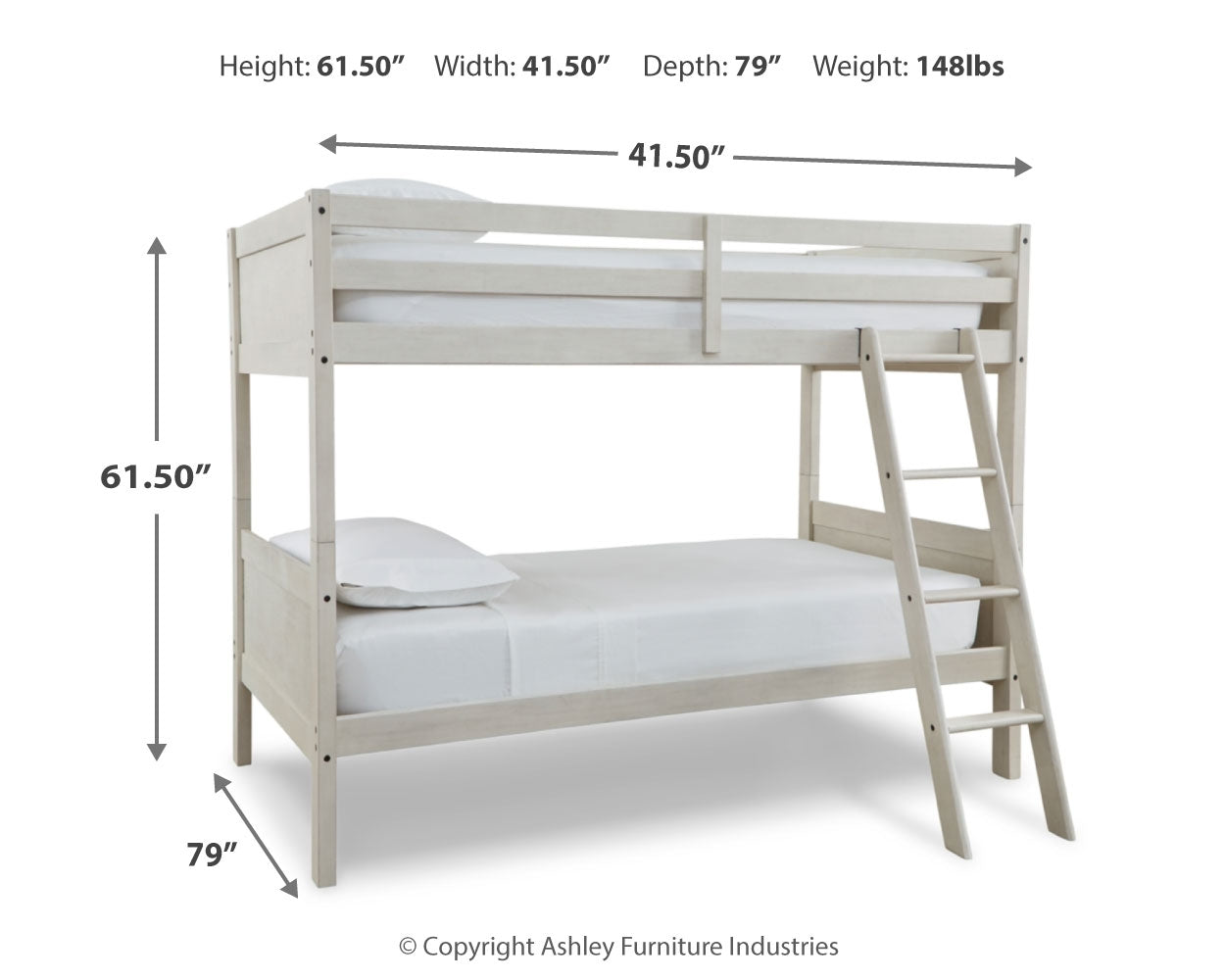 Robbinsdale Bunk Bed and Mattresses