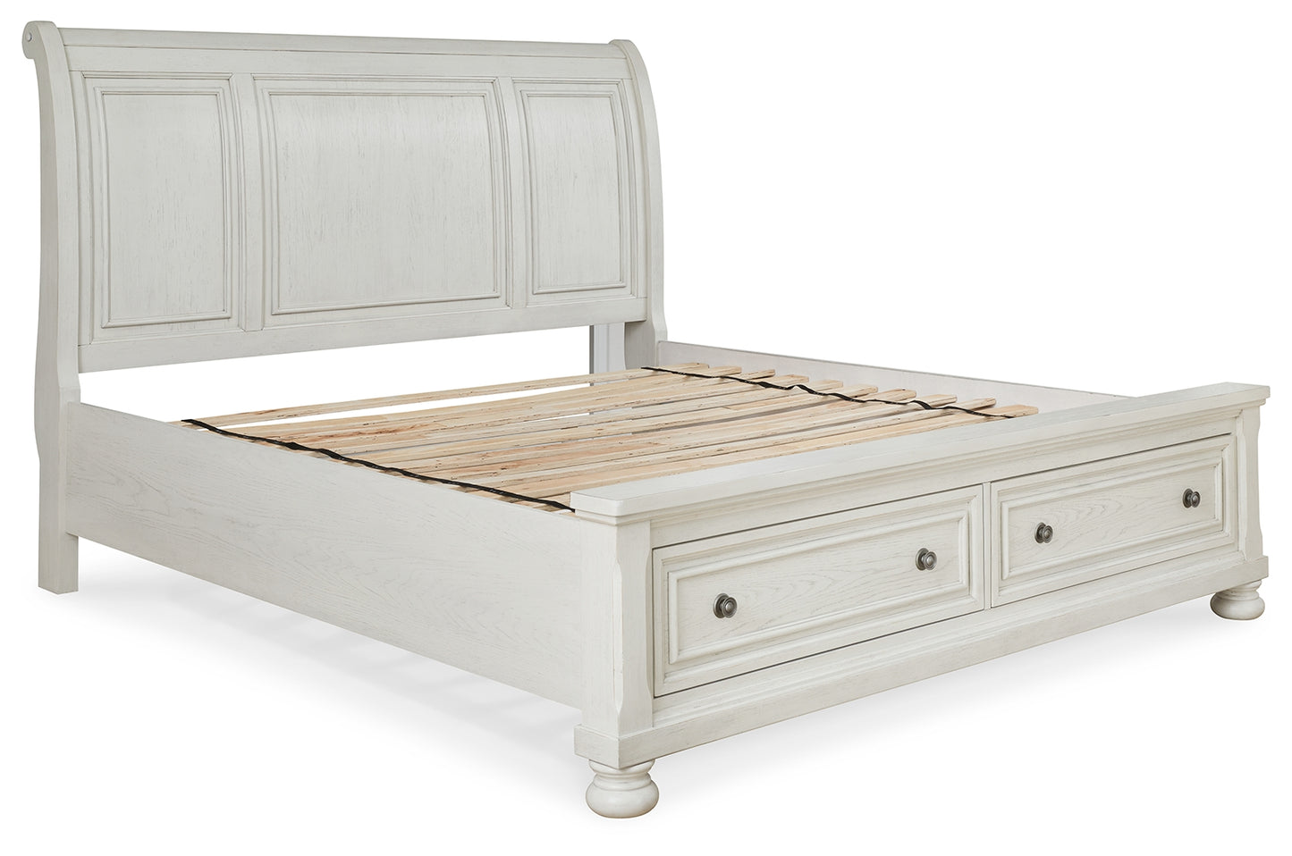 Robbinsdale King Sleigh Bed with Storage