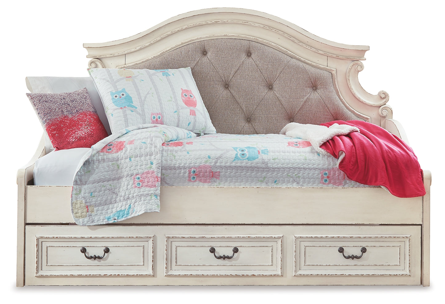 Realyn Twin Storage Day Bed and Dresser