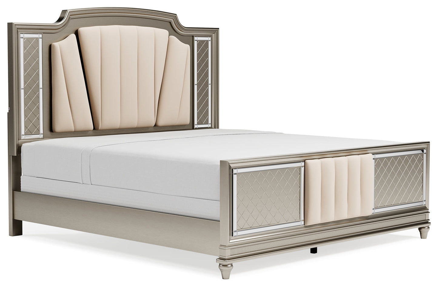 Chevanna King Upholstered Panel Bed