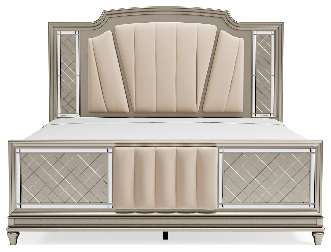 Chevanna King Upholstered Panel Bed