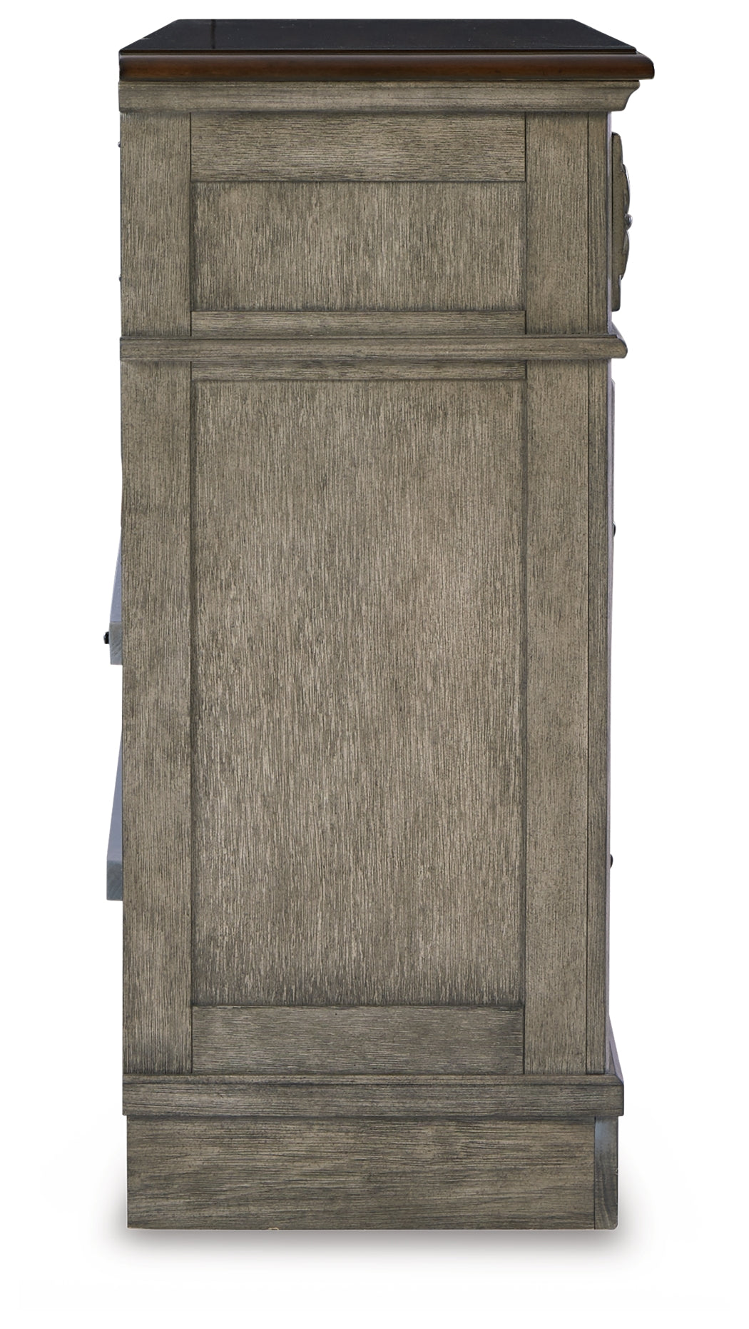 Lodenbay Queen Upholstered Panel Bed, Dresser and Nightstand