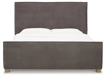 Krystanza King Upholstered Panel Bed