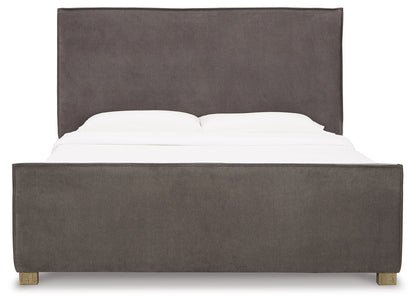 Krystanza King Upholstered Panel Bed