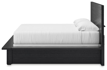 Londer King Panel Bed