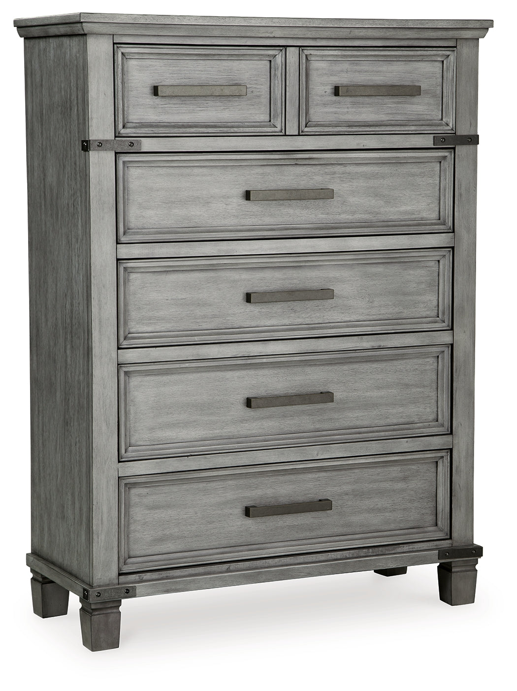 Russelyn Queen Panel Storage Bed, Dresser, Mirror, Chest and 2 Nightstands