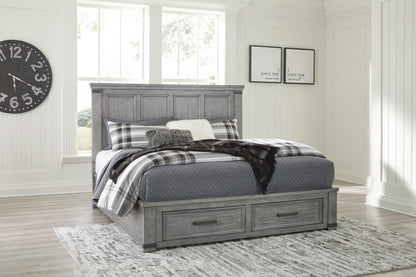 Russelyn California King Storage Bed