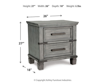 Russelyn Queen Panel Storage Bed, Dresser, Mirror, Chest and 2 Nightstands