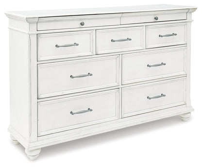 Kanwyn King Storage Panel Bed and Dresser