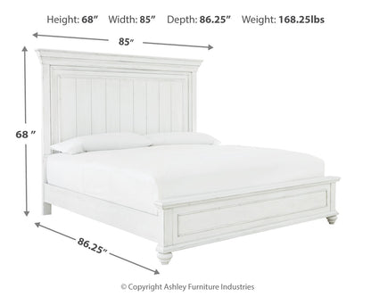 Kanwyn California King Panel Bed