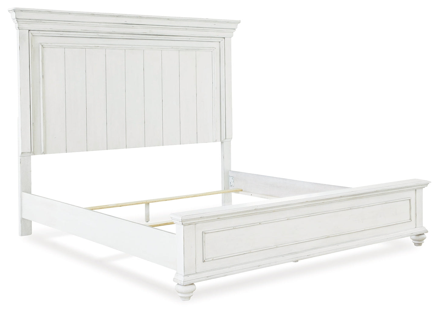 Kanwyn King Panel Bed, Dresser, Mirror and Nightstand