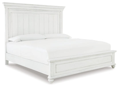 Kanwyn Queen Panel Bed, Dresser, Mirror and 2 Nightstands