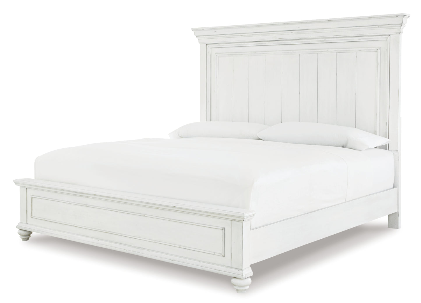 Kanwyn King Panel Bed, Dresser and Mirror