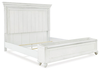 Kanwyn King Storage Panel Bed and Dresser