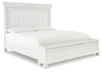 Kanwyn King Storage Panel Bed and Dresser