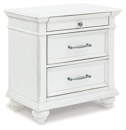 Kanwyn King Panel Storage Bed, Chest and Nightstand