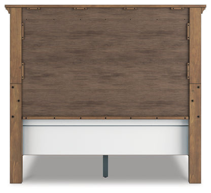 Feddinger Queen Panel Bed, Dresser, Mirror, Chest and Nightstand