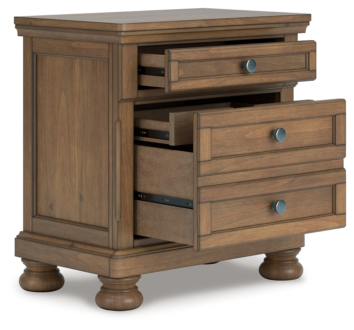 Feddinger King Panel Storage Bed, Dresser, Mirror, Chest and Nightstand