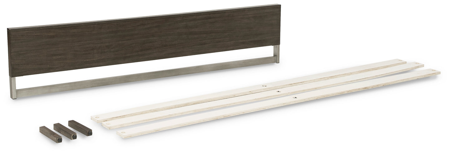 Arkenton California King Panel Bed, Dresser and Mirror