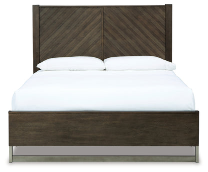 Arkenton Queen Panel Bed, Dresser and Mirror