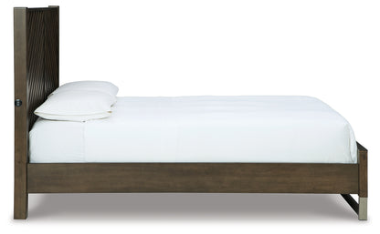 Arkenton Queen Panel Bed, Dresser and Mirror