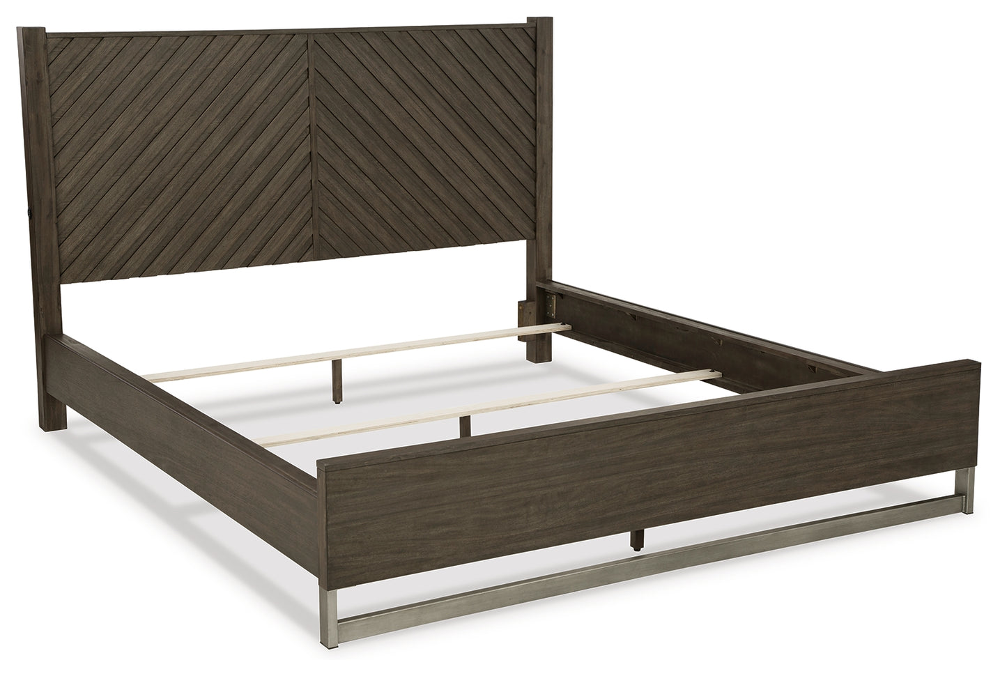 Arkenton King Panel Bed, Dresser, Mirror, Chest and 2 Nightstands