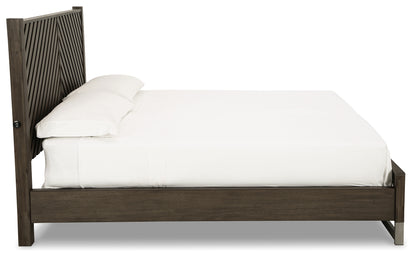 Arkenton King Panel Bed, Dresser, Mirror, Chest and 2 Nightstands