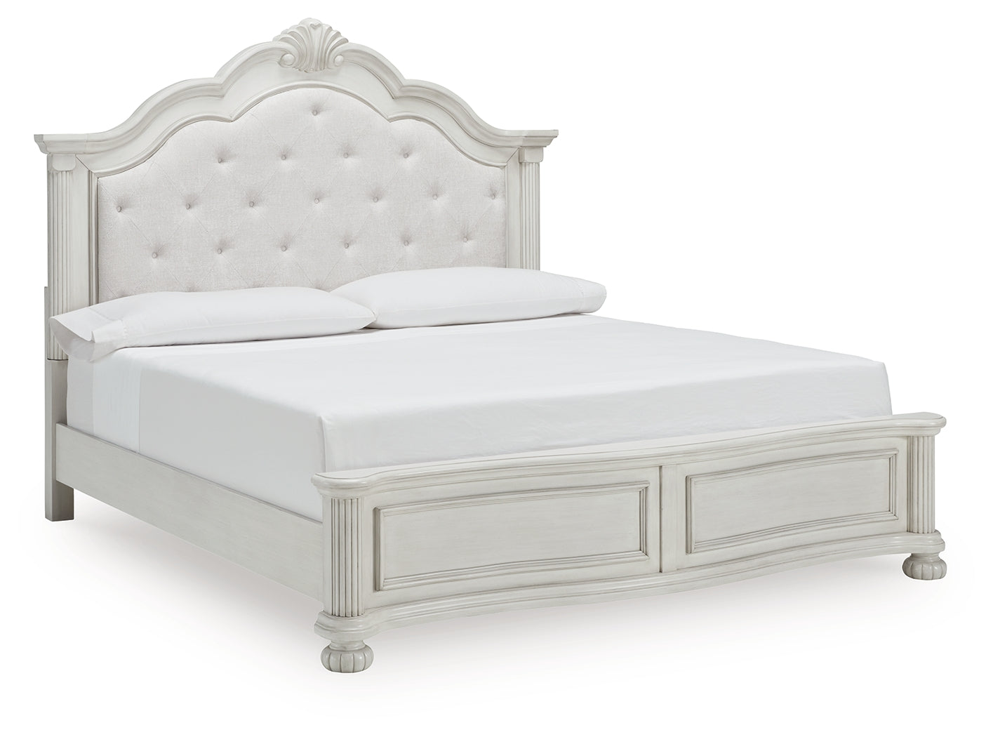 Montelaine California King Upholstered Panel Bed