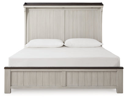 Darborn California King Panel Bed, Dresser and Mirror