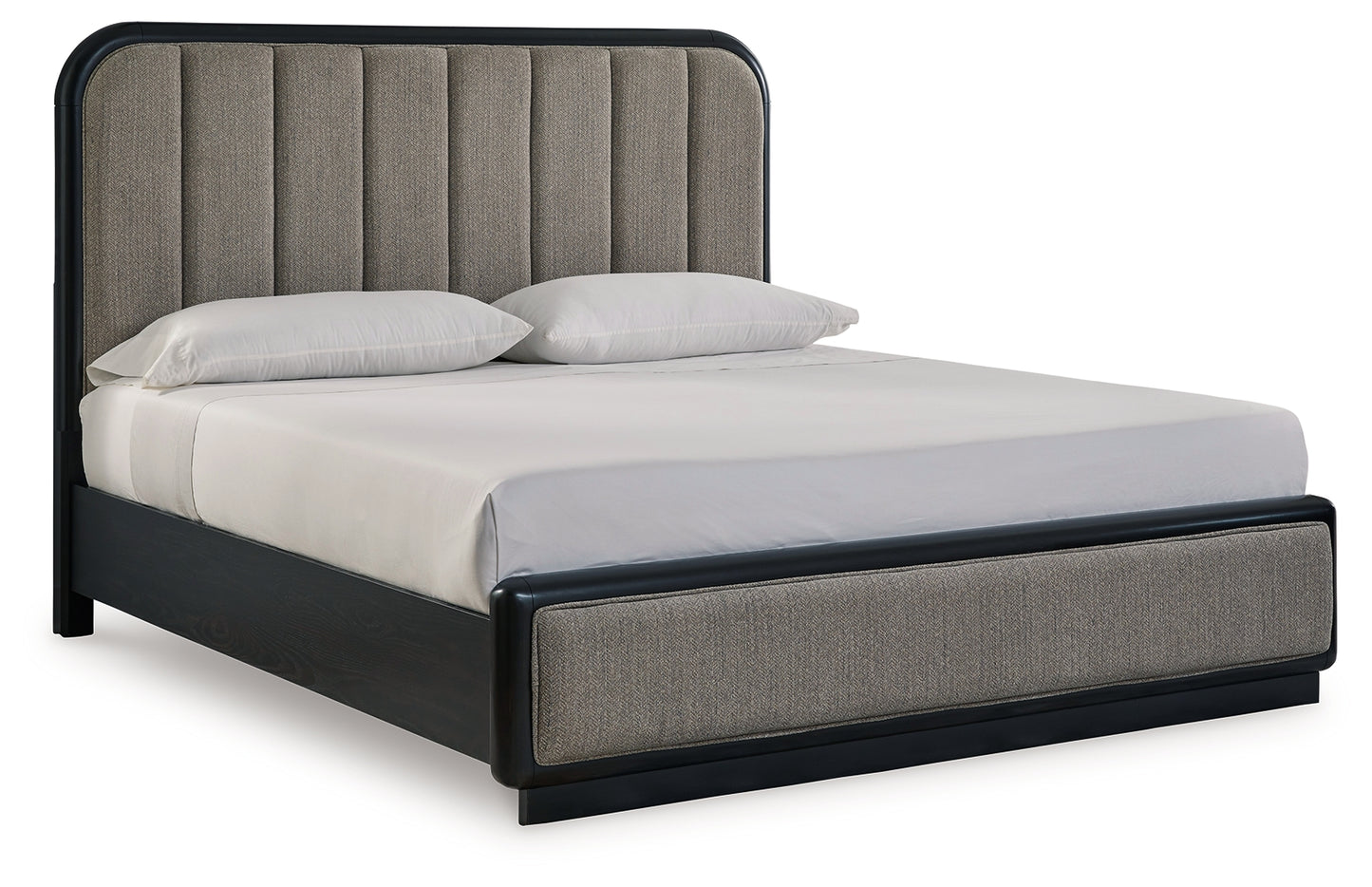 Rowanbeck King Upholstered Panel Bed