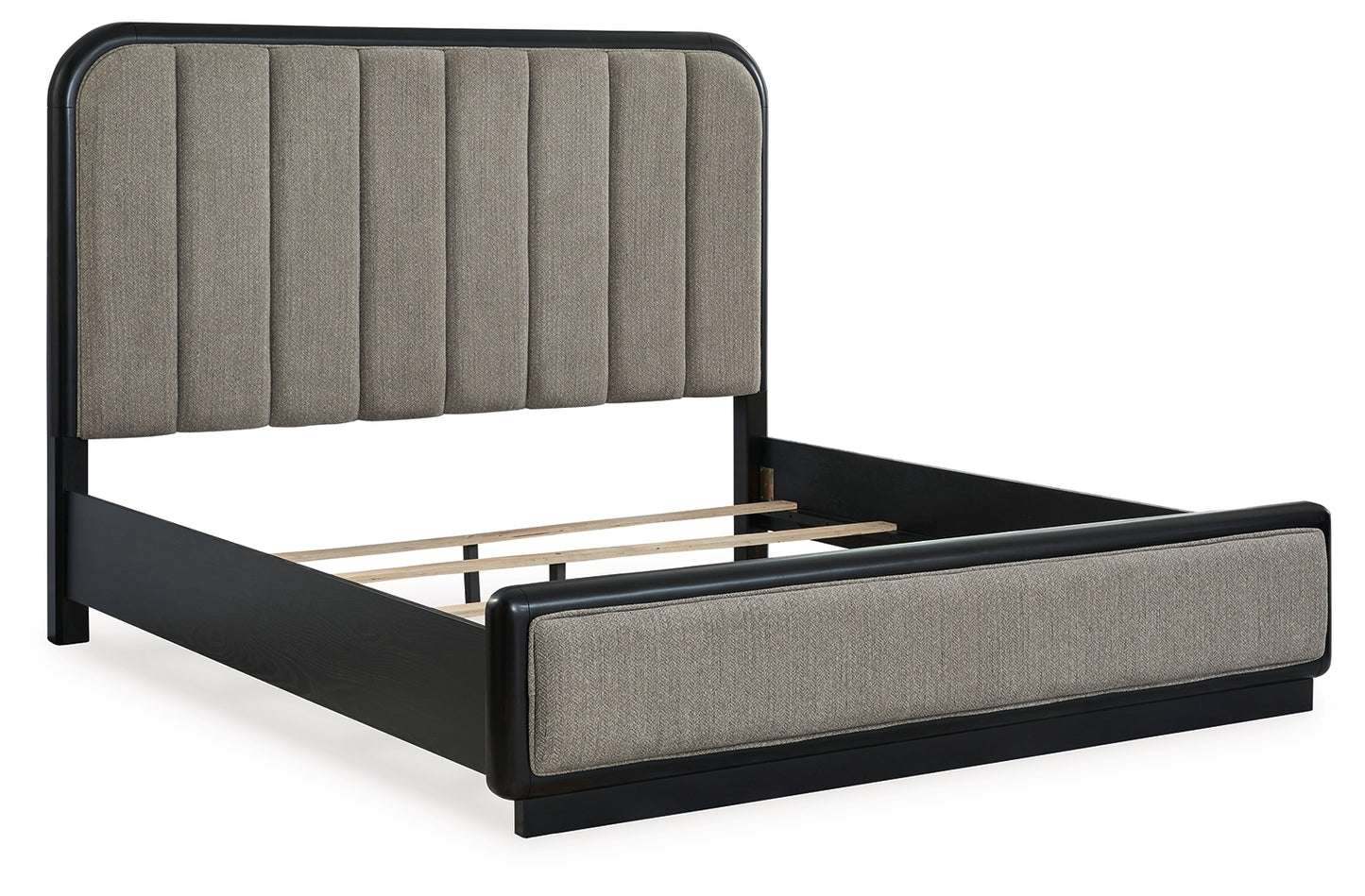 Rowanbeck King Upholstered Panel Bed