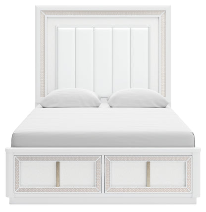 Chalanna Queen Upholstered Storage Bed