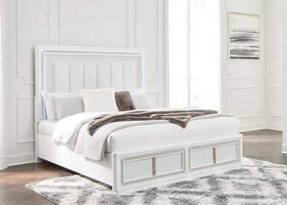 Chalanna King Upholstered Storage Bed