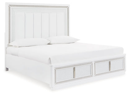 Chalanna King Upholstered Storage Bed