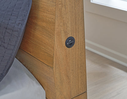 Sherbana California King Panel Bed