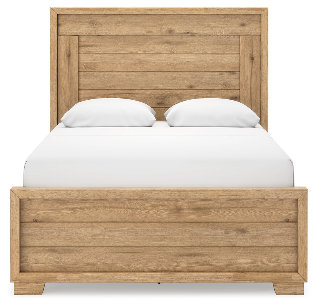 Galliden Queen Panel Bed, Dresser and Mirror
