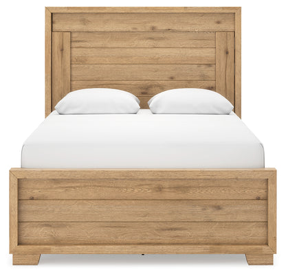Galliden Queen Panel Bed, Dresser and Mirror