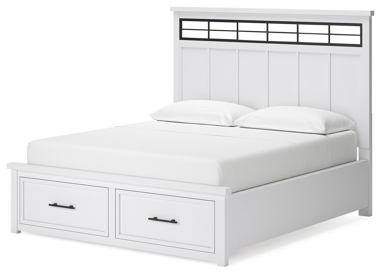 Ashbryn California King Panel Storage Bed