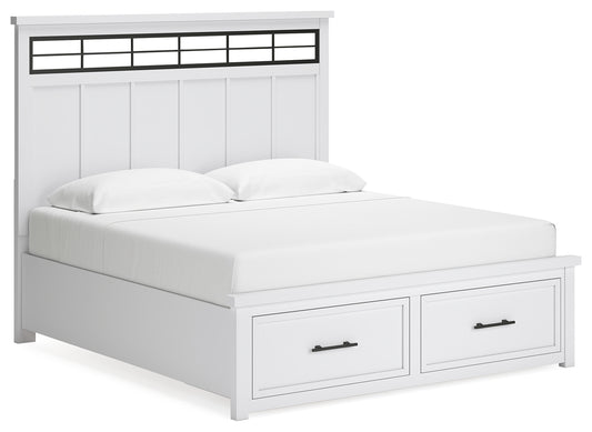 Ashbryn King Panel Storage Bed