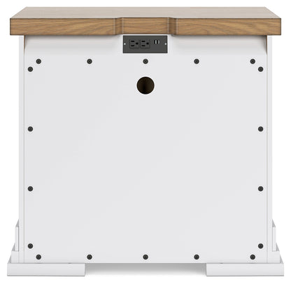 Ashbryn Queen Panel Storage Bed, Dresser, Mirror and 2 Nightstands