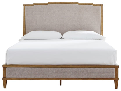 Sharlance California King Upholstered Panel Bed