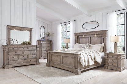 Blairhurst Queen Panel Bed, Dresser and Mirror