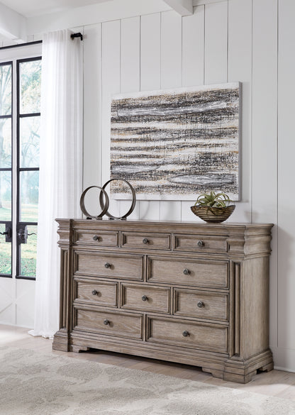 Blairhurst King Panel Bed, Dresser, Chest and 2  Nightstands