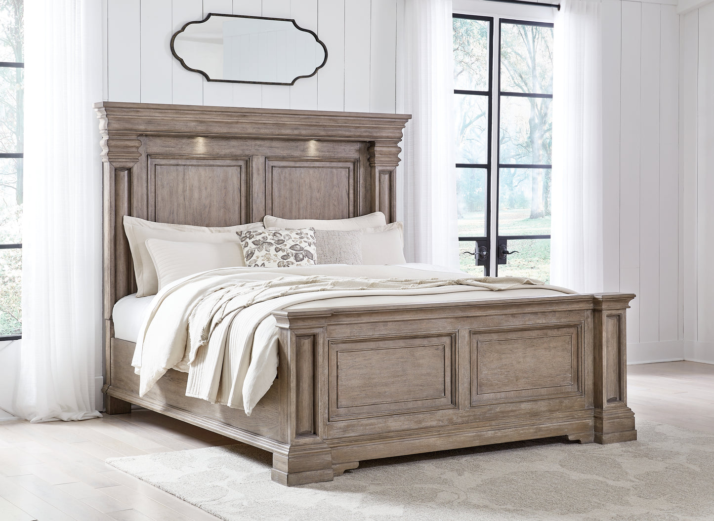 Blairhurst King Panel Bed, Dresser and Mirror