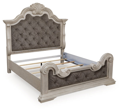 Bruchandi King Upholstered Panel Bed